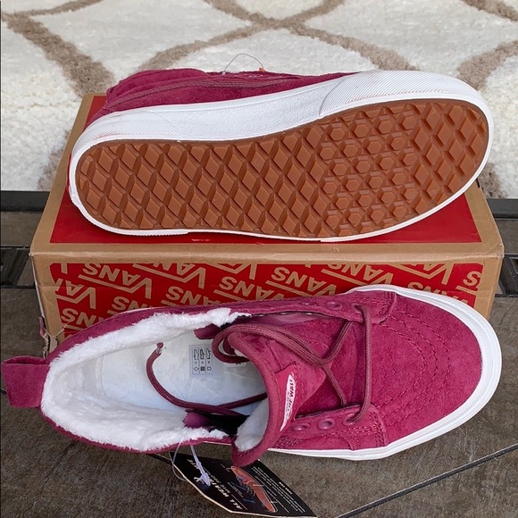 VANS SK8-Hi Mte Dry Rose/Marshmallow WMNS - Picture 3 of 16